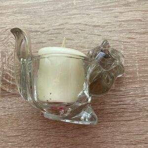 Avon Squirrel Candle Holder - Vintage Item!